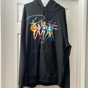 Primitive Black Sailor Moon Hoodie